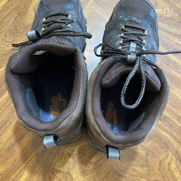 MERRELL Hiking Boots Men\'s 13 Vibram Sole Select Dry Brown J36981 READ main image 9